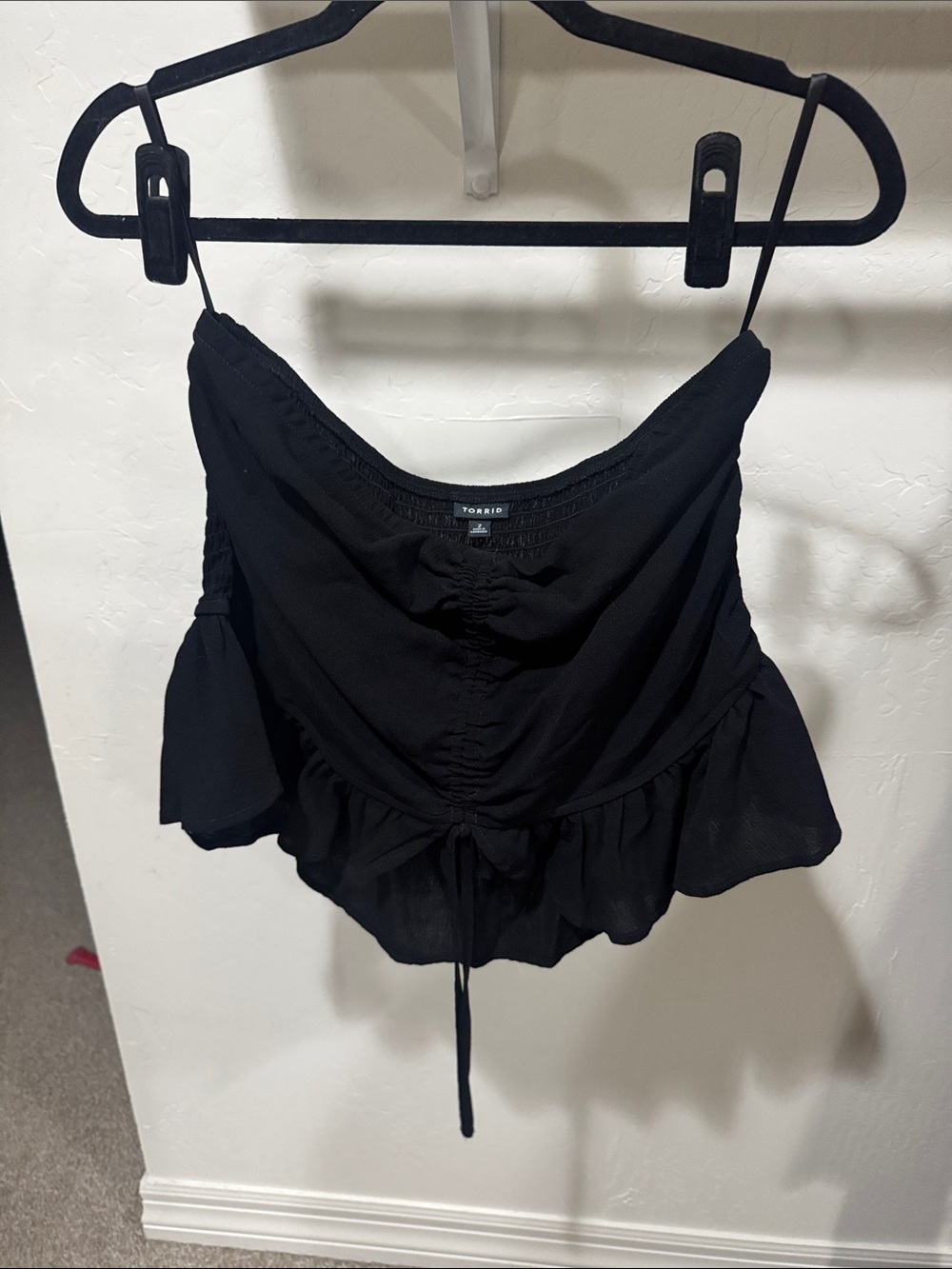 Torrid black tube top